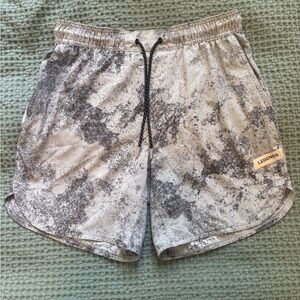 Legends Luka Athletic Shorts in Grey and Light Grey